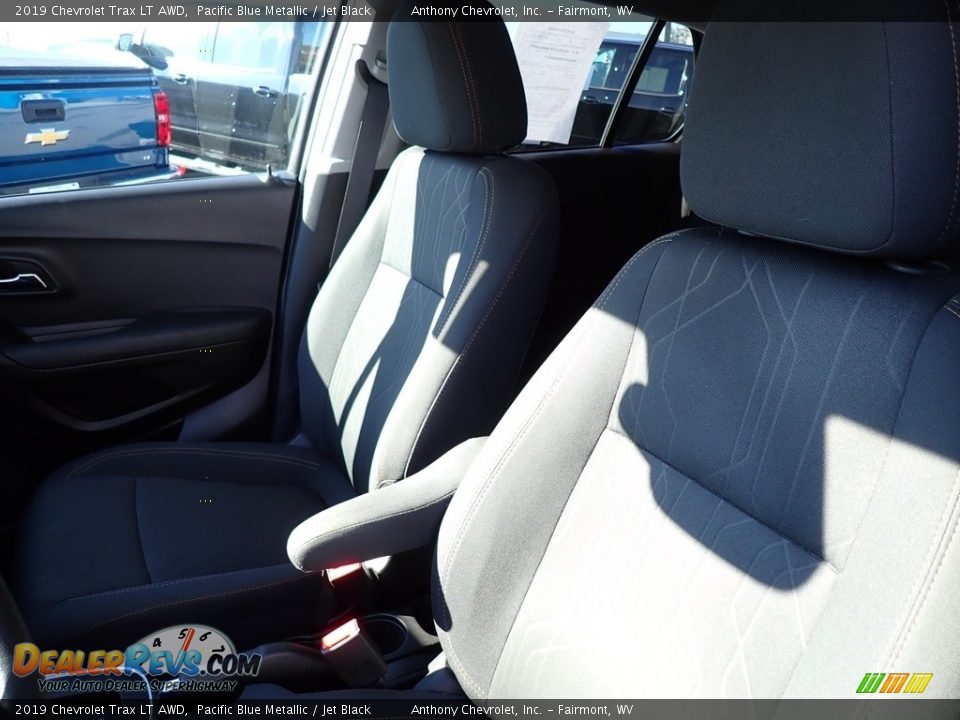 2019 Chevrolet Trax LT AWD Pacific Blue Metallic / Jet Black Photo #11