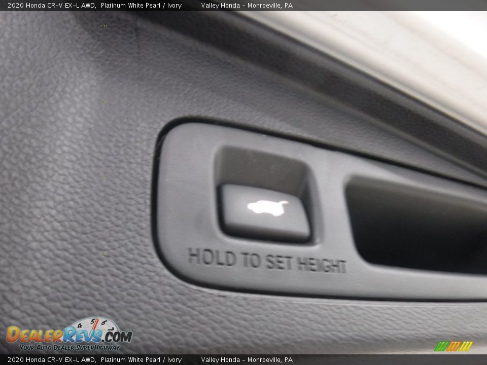 2020 Honda CR-V EX-L AWD Platinum White Pearl / Ivory Photo #31