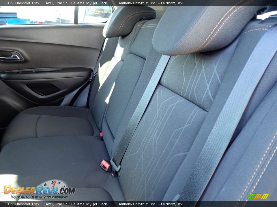 2019 Chevrolet Trax LT AWD Pacific Blue Metallic / Jet Black Photo #12