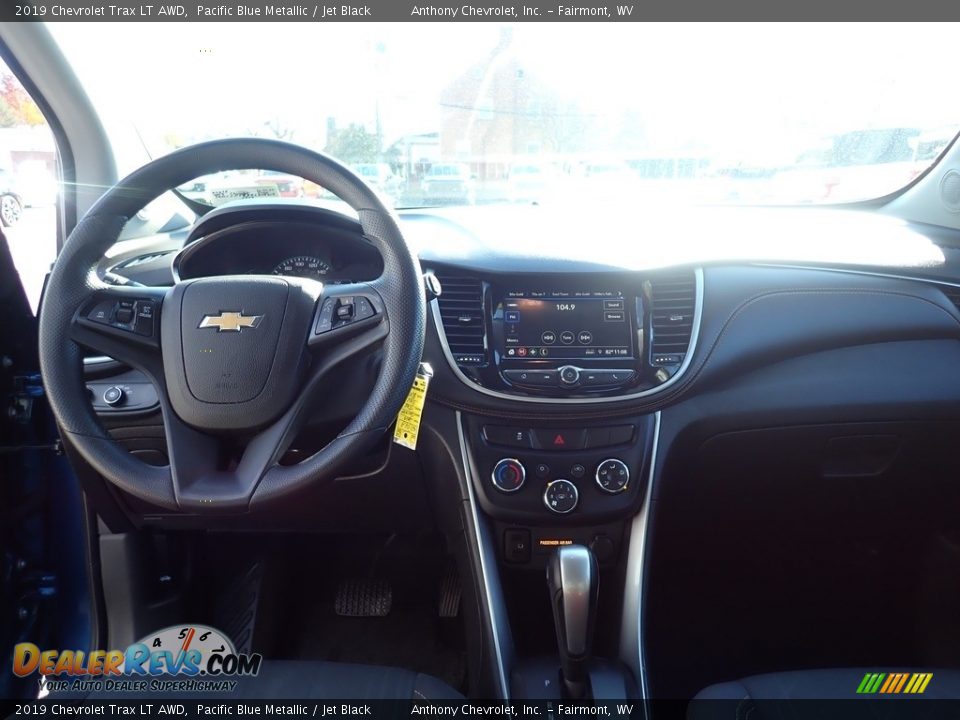 2019 Chevrolet Trax LT AWD Pacific Blue Metallic / Jet Black Photo #13