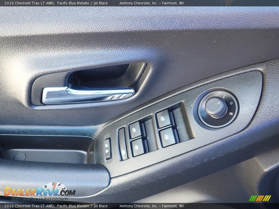2019 Chevrolet Trax LT AWD Pacific Blue Metallic / Jet Black Photo #14