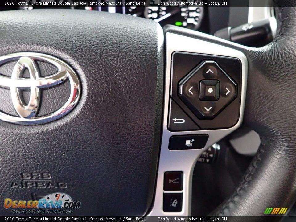 2020 Toyota Tundra Limited Double Cab 4x4 Steering Wheel Photo #17