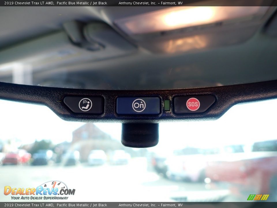 2019 Chevrolet Trax LT AWD Pacific Blue Metallic / Jet Black Photo #16