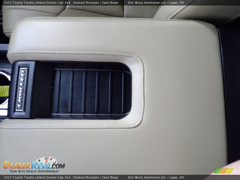 2020 Toyota Tundra Limited Double Cab 4x4 Smoked Mesquite / Sand Beige Photo #21