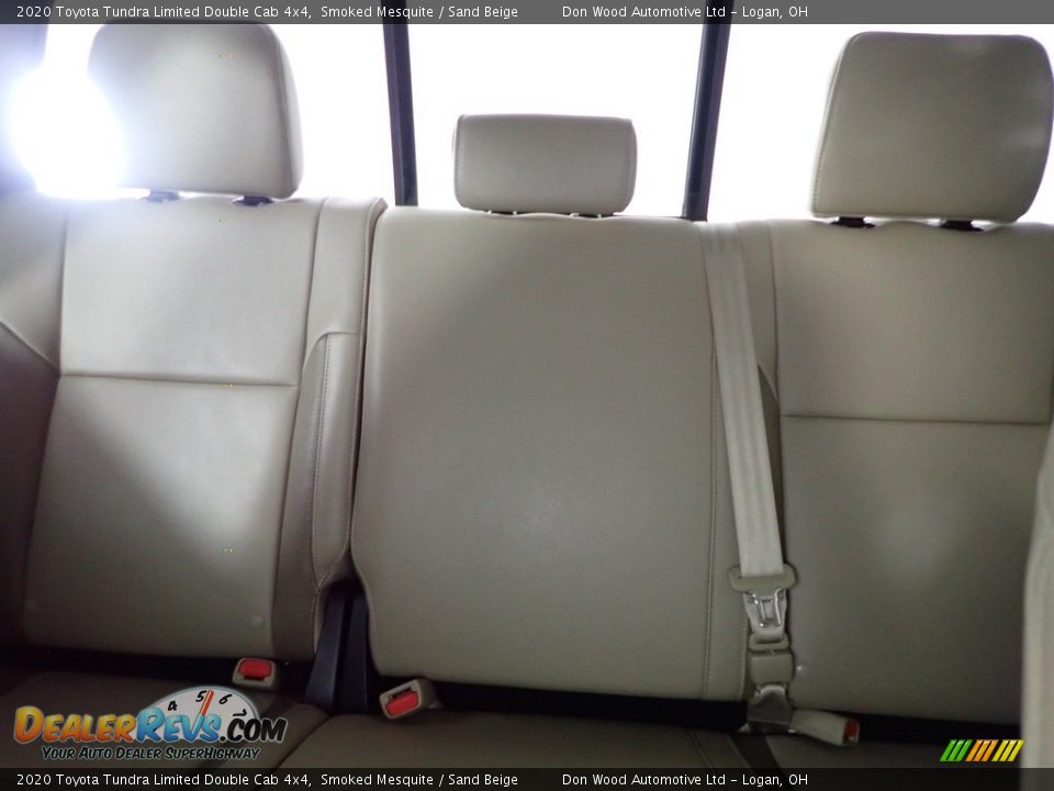2020 Toyota Tundra Limited Double Cab 4x4 Smoked Mesquite / Sand Beige Photo #22