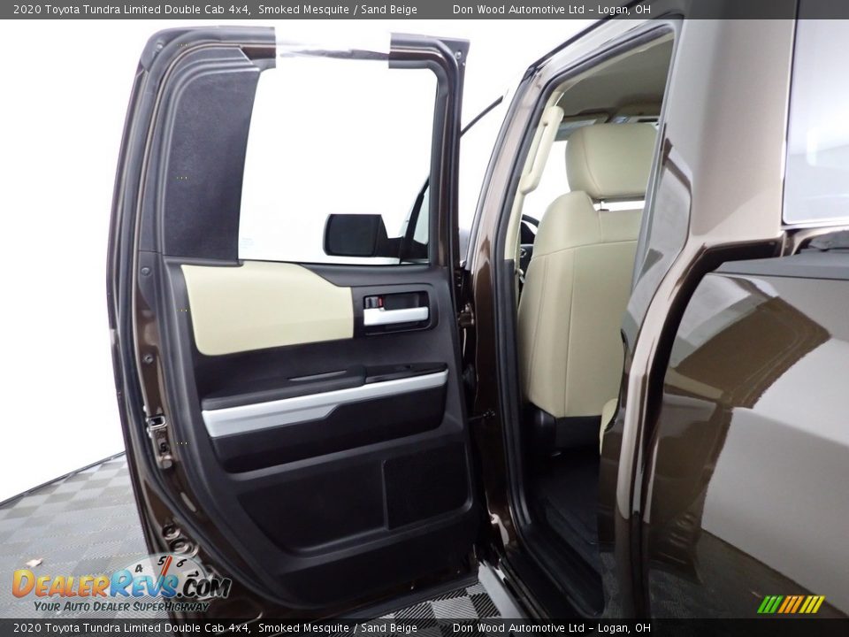 2020 Toyota Tundra Limited Double Cab 4x4 Smoked Mesquite / Sand Beige Photo #23