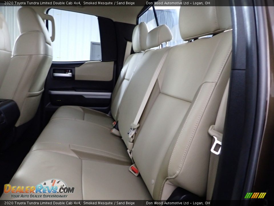 Rear Seat of 2020 Toyota Tundra Limited Double Cab 4x4 Photo #24