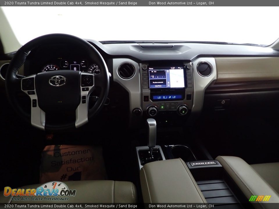 2020 Toyota Tundra Limited Double Cab 4x4 Smoked Mesquite / Sand Beige Photo #25