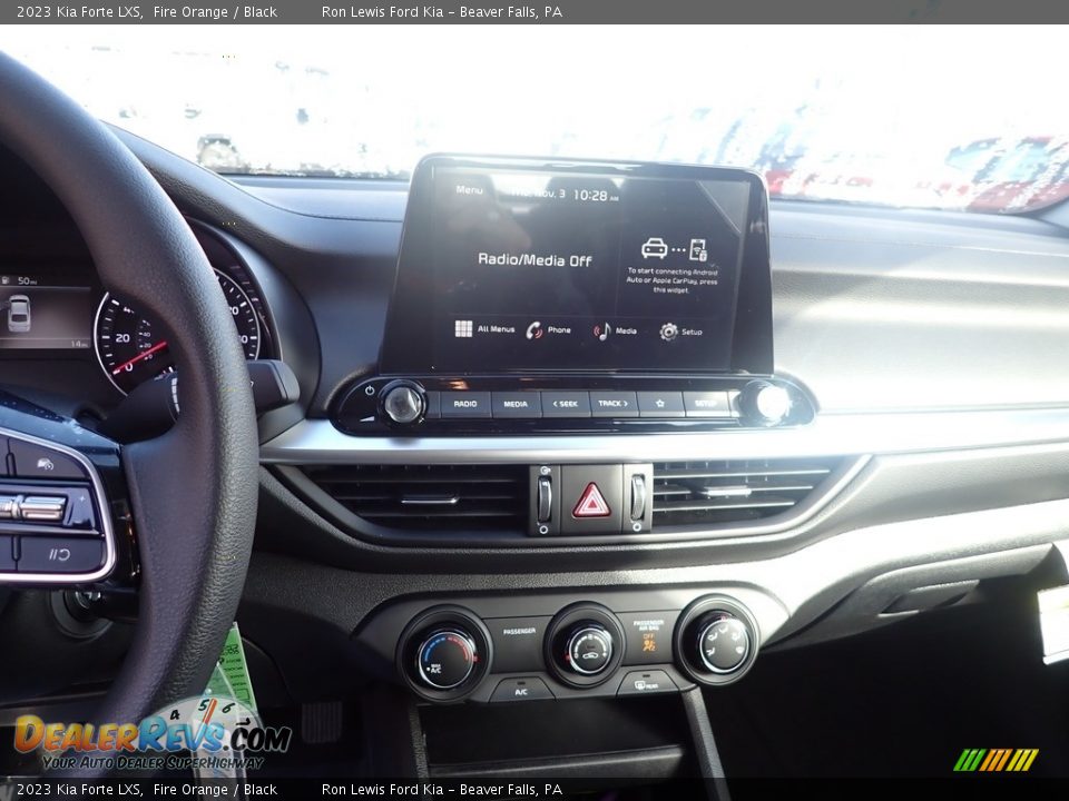 2023 Kia Forte LXS Fire Orange / Black Photo #17