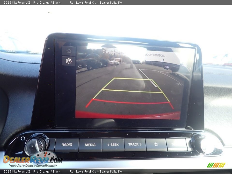 2023 Kia Forte LXS Fire Orange / Black Photo #18