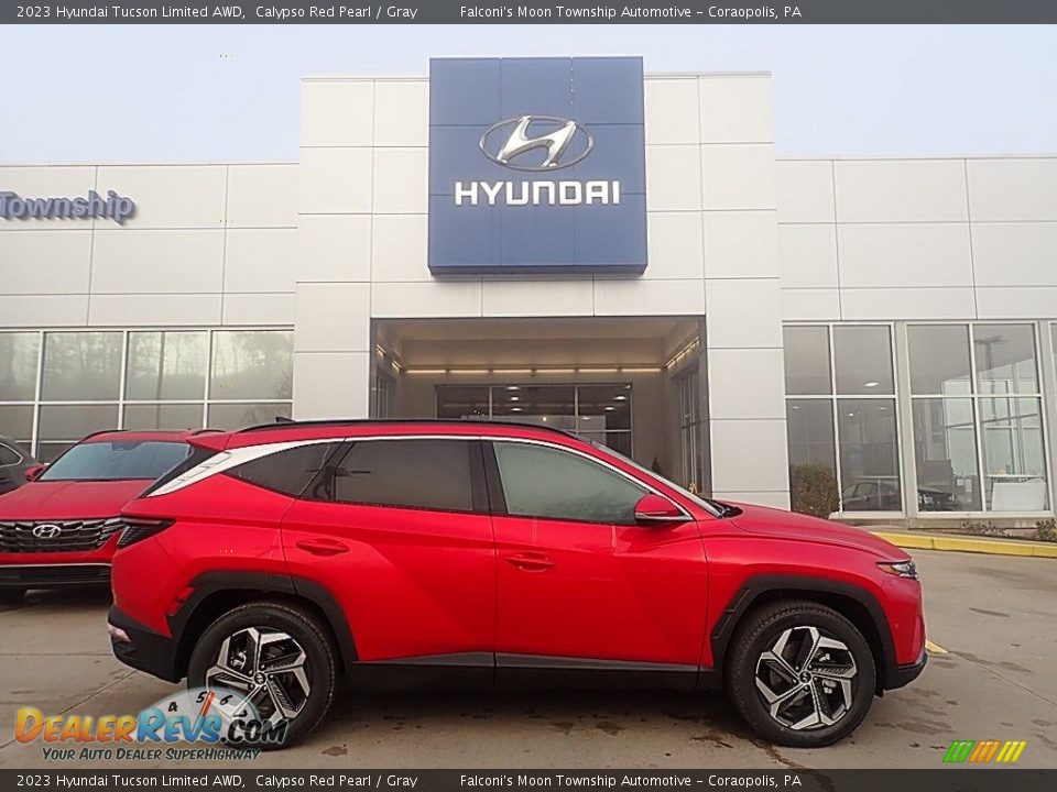 2023 Hyundai Tucson Limited AWD Calypso Red Pearl / Gray Photo #1