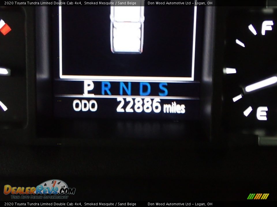 2020 Toyota Tundra Limited Double Cab 4x4 Smoked Mesquite / Sand Beige Photo #32