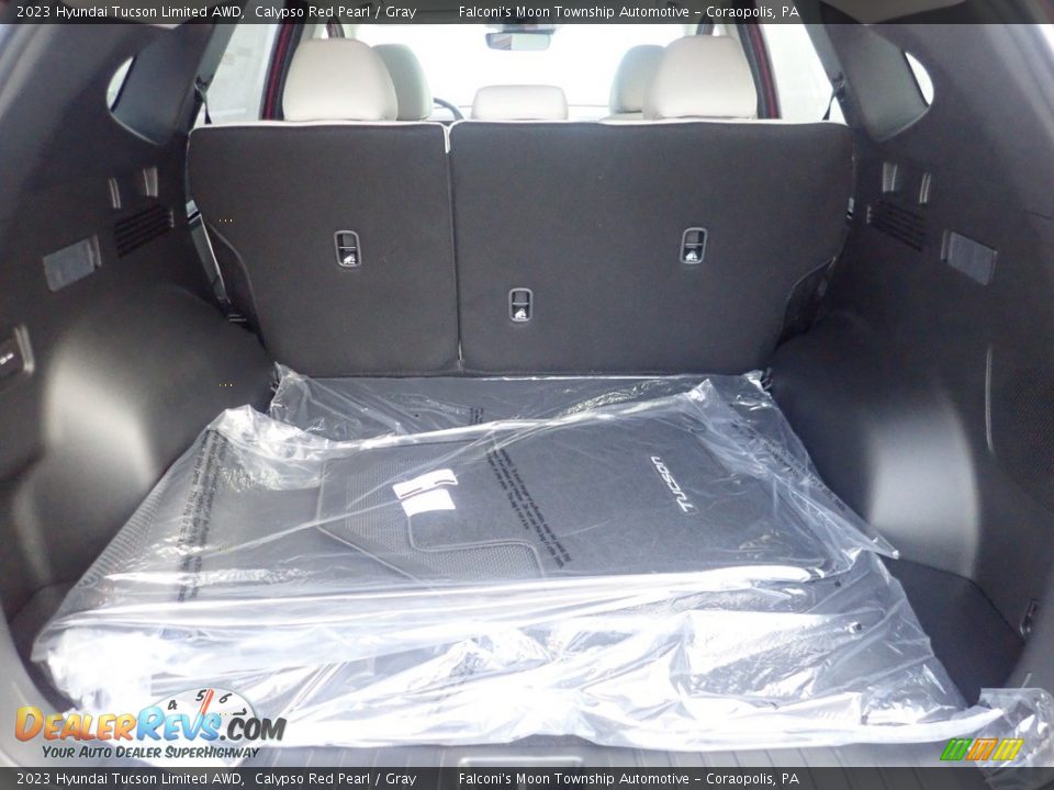 2023 Hyundai Tucson Limited AWD Calypso Red Pearl / Gray Photo #4