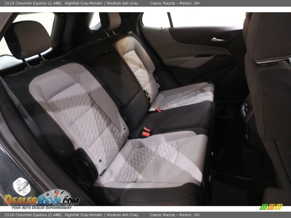 2018 Chevrolet Equinox LS AWD Nightfall Gray Metallic / Medium Ash Gray Photo #17