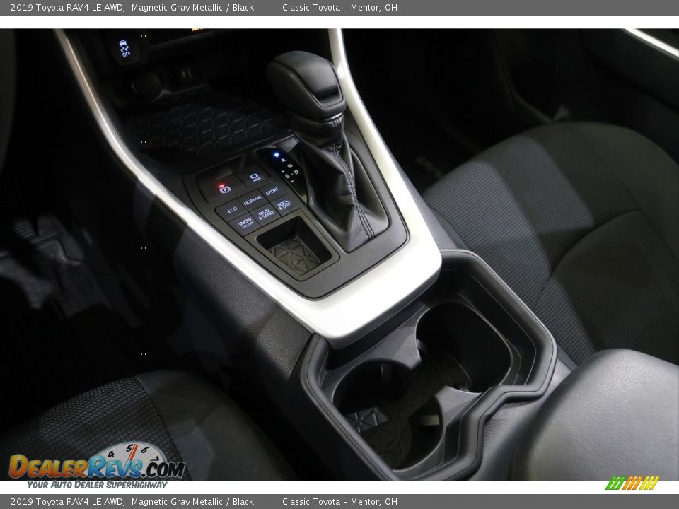 2019 Toyota RAV4 LE AWD Magnetic Gray Metallic / Black Photo #12
