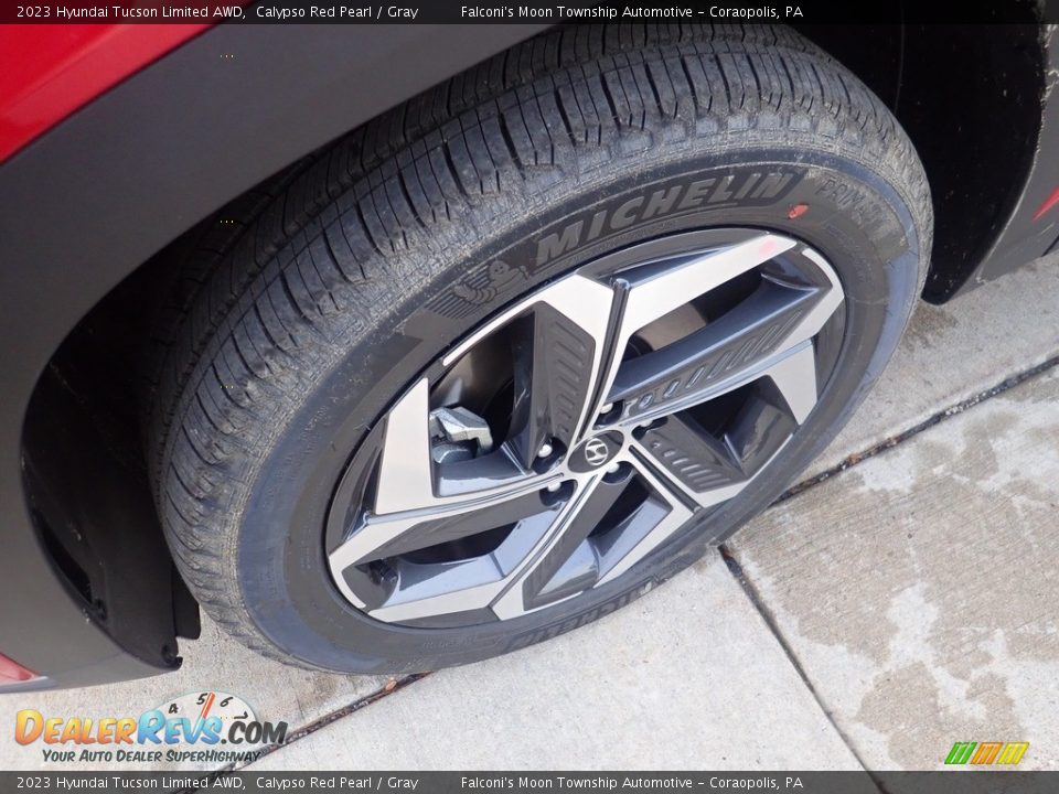 2023 Hyundai Tucson Limited AWD Calypso Red Pearl / Gray Photo #10