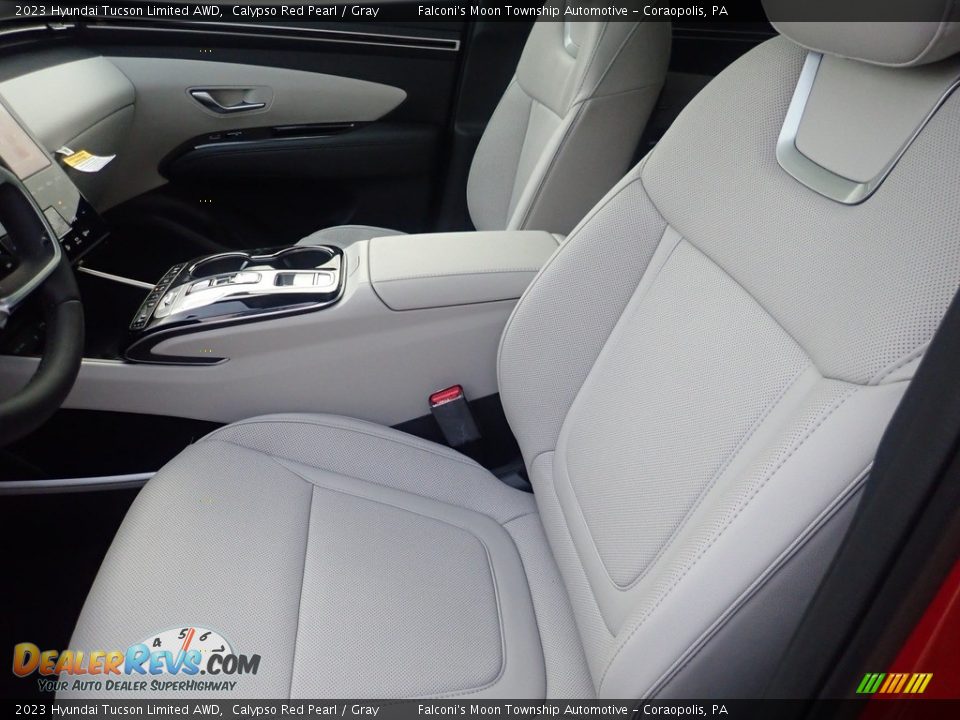 2023 Hyundai Tucson Limited AWD Calypso Red Pearl / Gray Photo #11