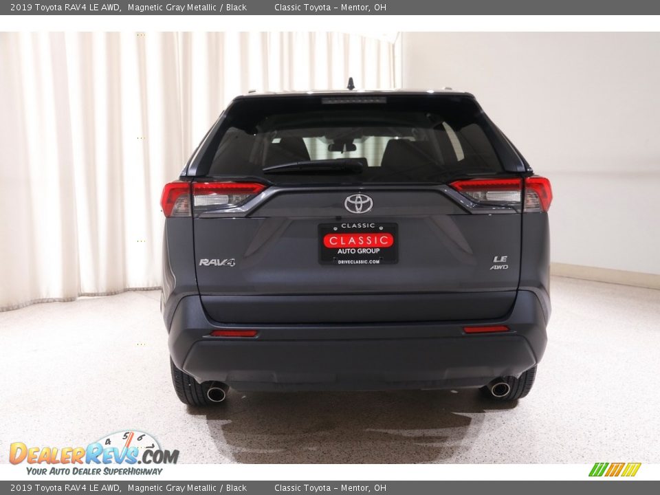 2019 Toyota RAV4 LE AWD Magnetic Gray Metallic / Black Photo #16