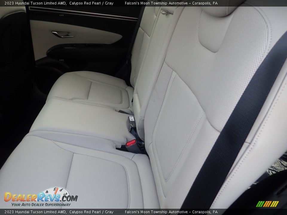 2023 Hyundai Tucson Limited AWD Calypso Red Pearl / Gray Photo #12