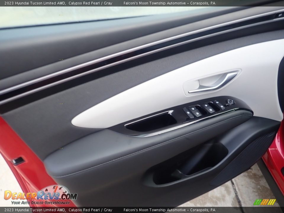 2023 Hyundai Tucson Limited AWD Calypso Red Pearl / Gray Photo #14