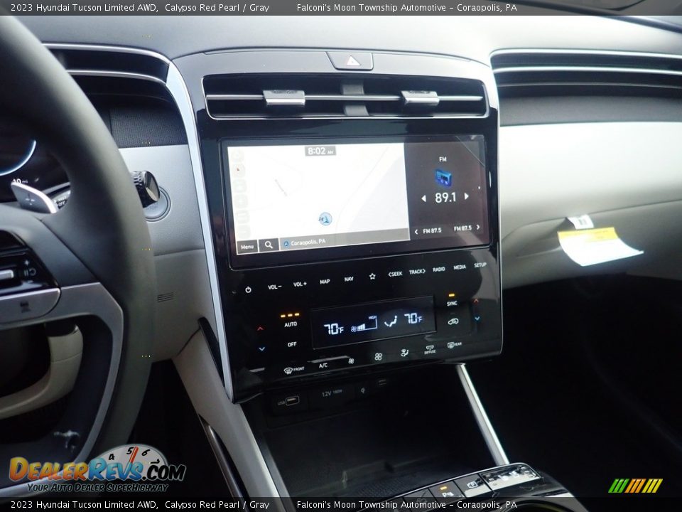 2023 Hyundai Tucson Limited AWD Calypso Red Pearl / Gray Photo #17