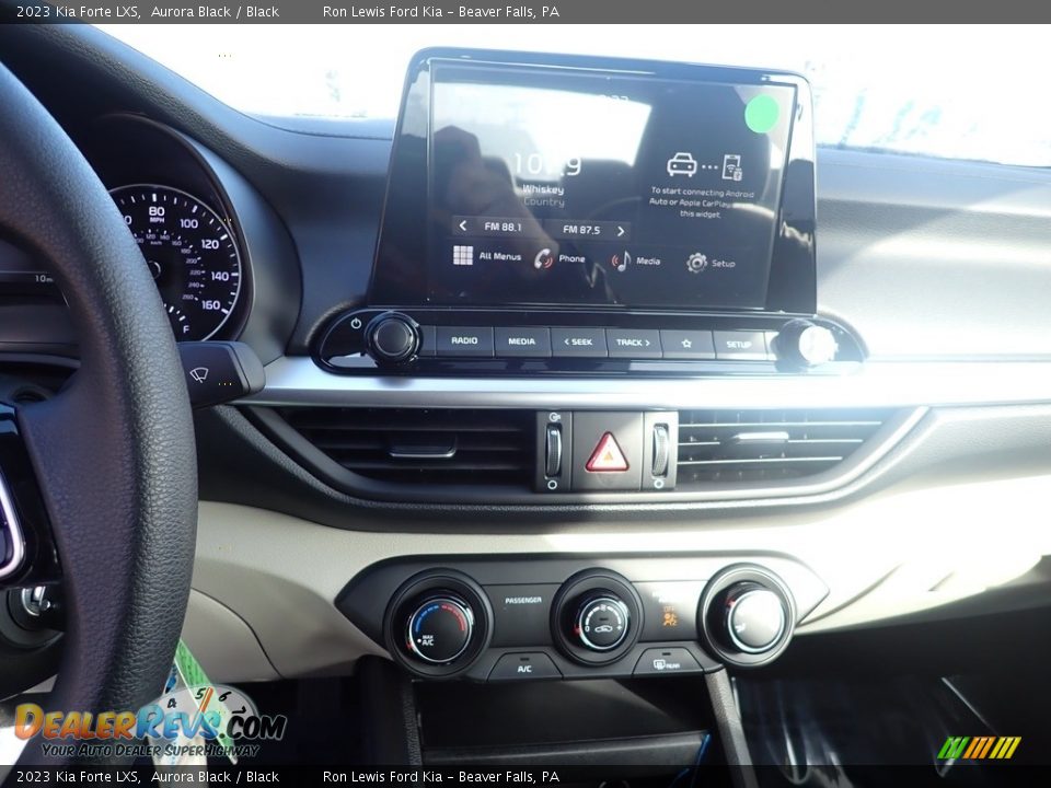 2023 Kia Forte LXS Aurora Black / Black Photo #16