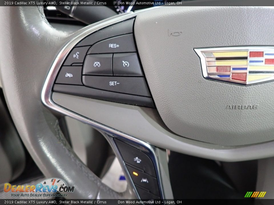 2019 Cadillac XT5 Luxury AWD Stellar Black Metallic / Cirrus Photo #17