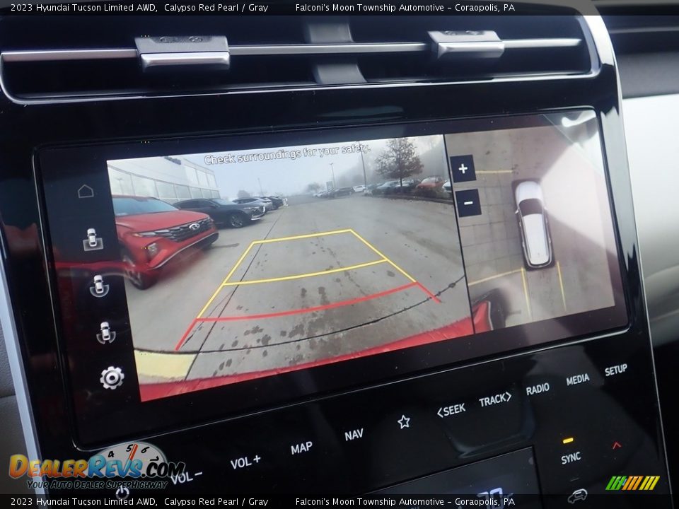 2023 Hyundai Tucson Limited AWD Calypso Red Pearl / Gray Photo #20