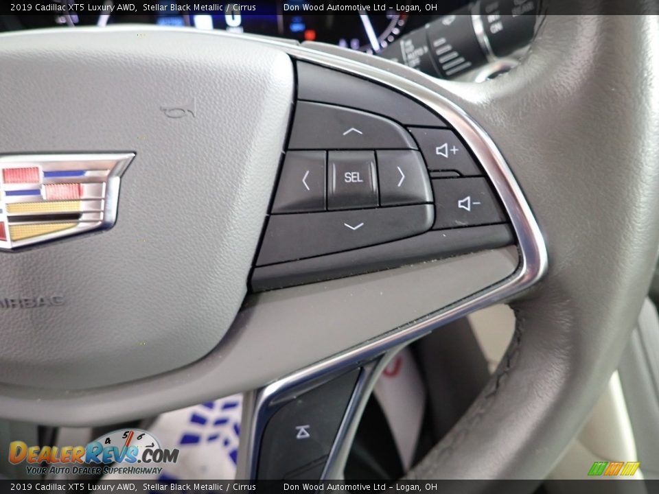 2019 Cadillac XT5 Luxury AWD Stellar Black Metallic / Cirrus Photo #18