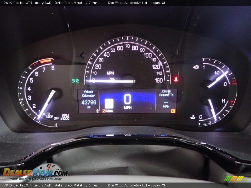 2019 Cadillac XT5 Luxury AWD Stellar Black Metallic / Cirrus Photo #19