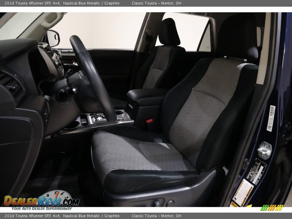 2019 Toyota 4Runner SR5 4x4 Nautical Blue Metallic / Graphite Photo #5