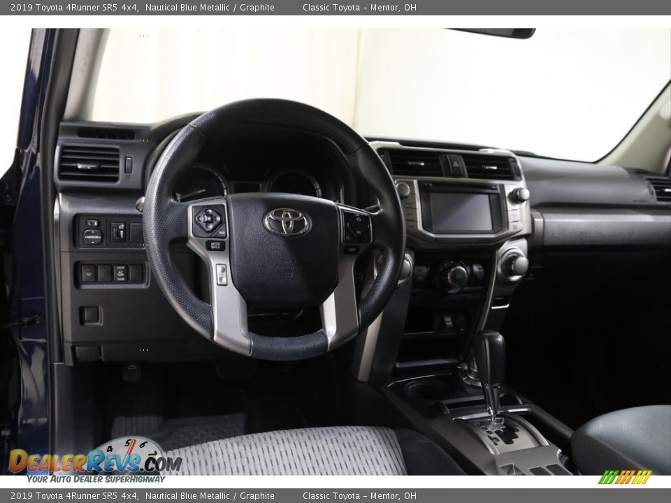 2019 Toyota 4Runner SR5 4x4 Nautical Blue Metallic / Graphite Photo #6