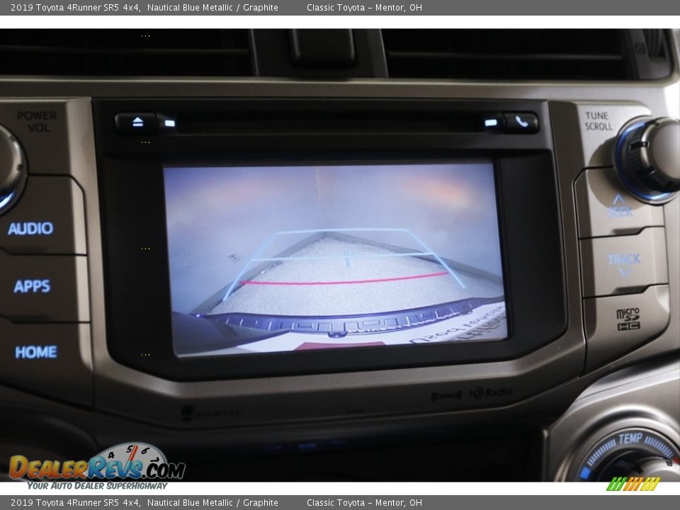 2019 Toyota 4Runner SR5 4x4 Nautical Blue Metallic / Graphite Photo #12