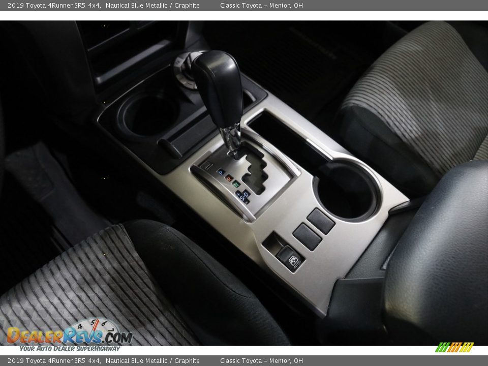 2019 Toyota 4Runner SR5 4x4 Nautical Blue Metallic / Graphite Photo #14