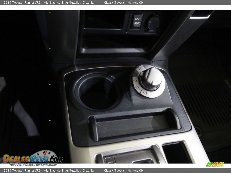 2019 Toyota 4Runner SR5 4x4 Nautical Blue Metallic / Graphite Photo #15