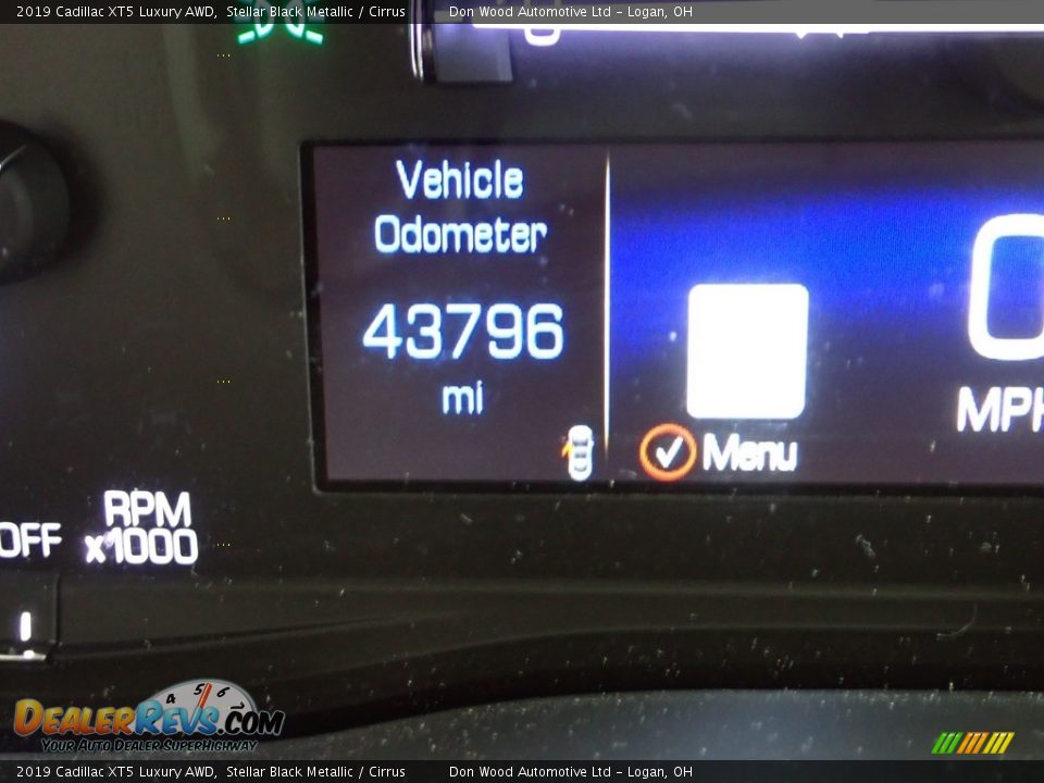 2019 Cadillac XT5 Luxury AWD Stellar Black Metallic / Cirrus Photo #32