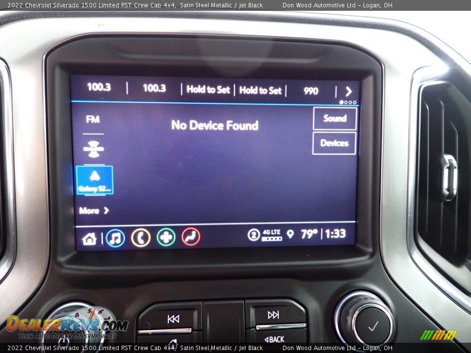 2022 Chevrolet Silverado 1500 Limited RST Crew Cab 4x4 Satin Steel Metallic / Jet Black Photo #2