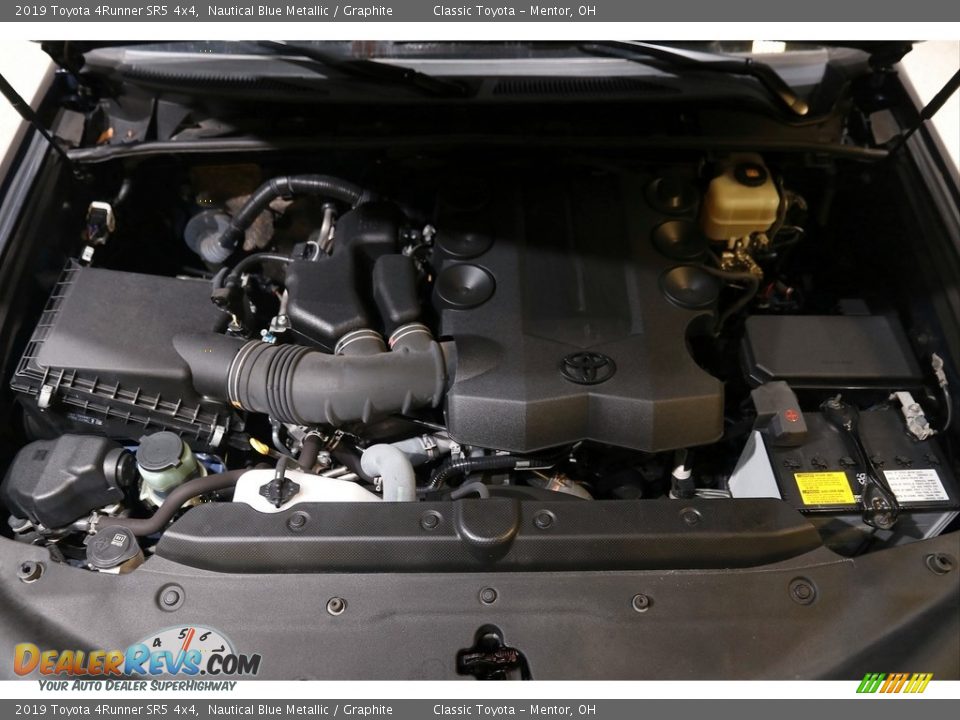 2019 Toyota 4Runner SR5 4x4 Nautical Blue Metallic / Graphite Photo #21