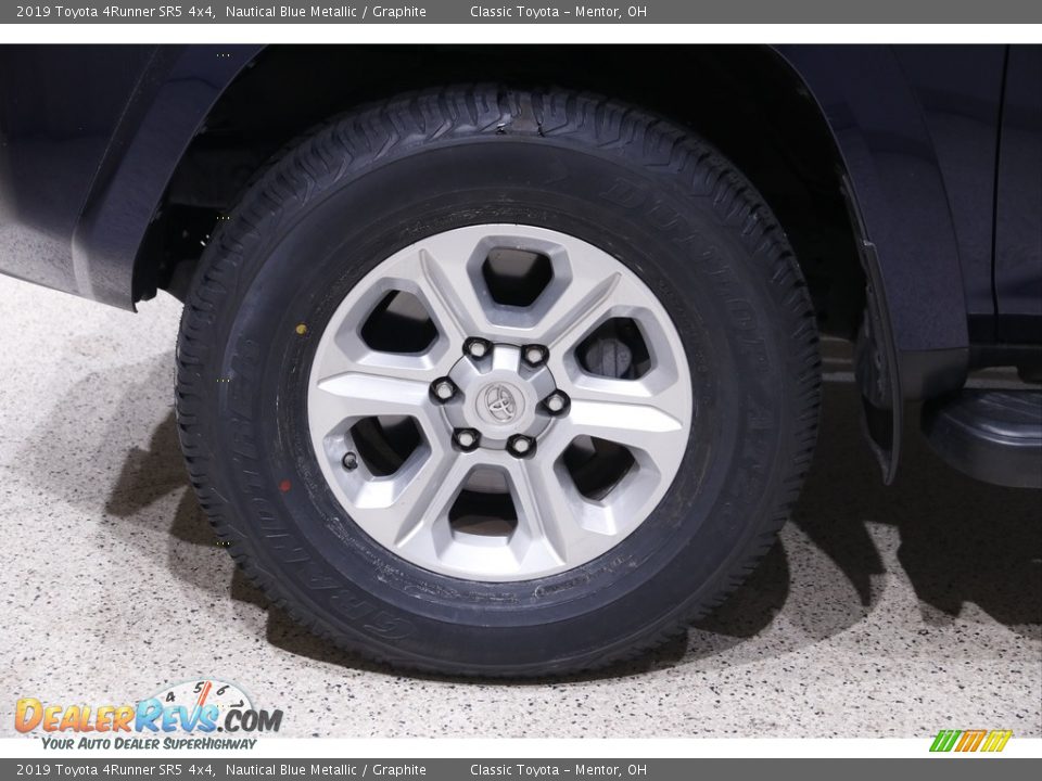 2019 Toyota 4Runner SR5 4x4 Nautical Blue Metallic / Graphite Photo #22