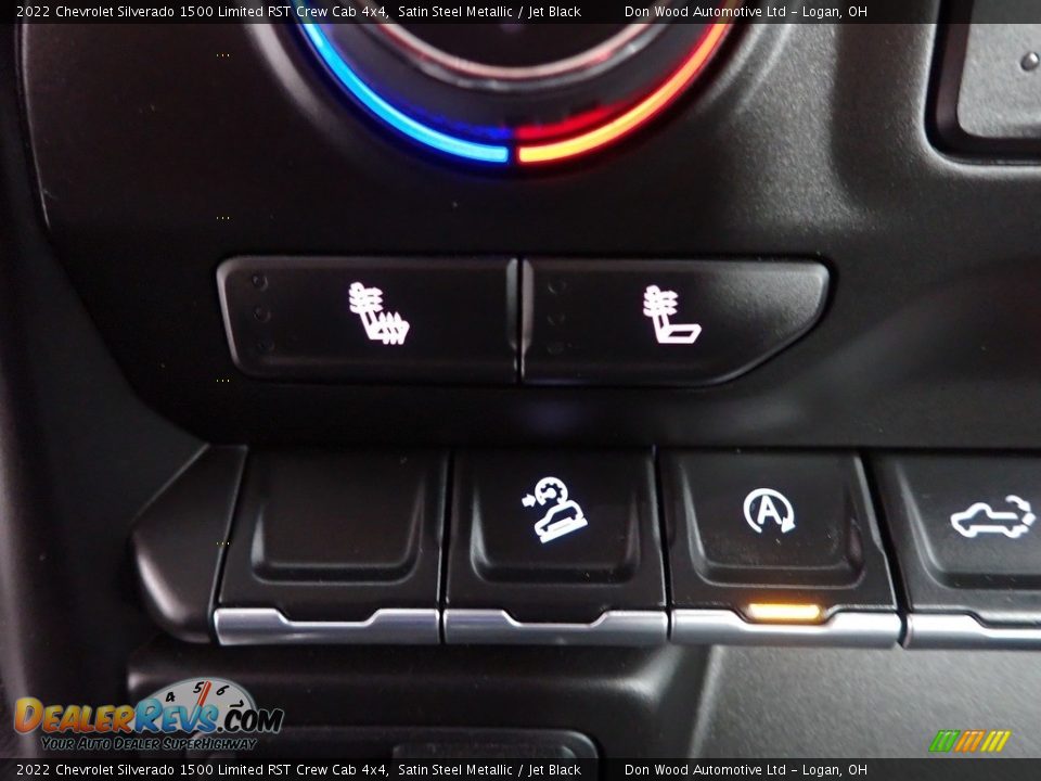 2022 Chevrolet Silverado 1500 Limited RST Crew Cab 4x4 Satin Steel Metallic / Jet Black Photo #4