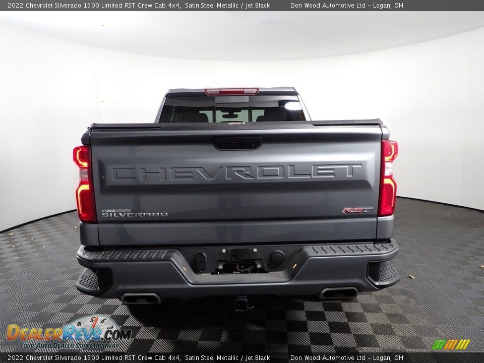2022 Chevrolet Silverado 1500 Limited RST Crew Cab 4x4 Satin Steel Metallic / Jet Black Photo #8