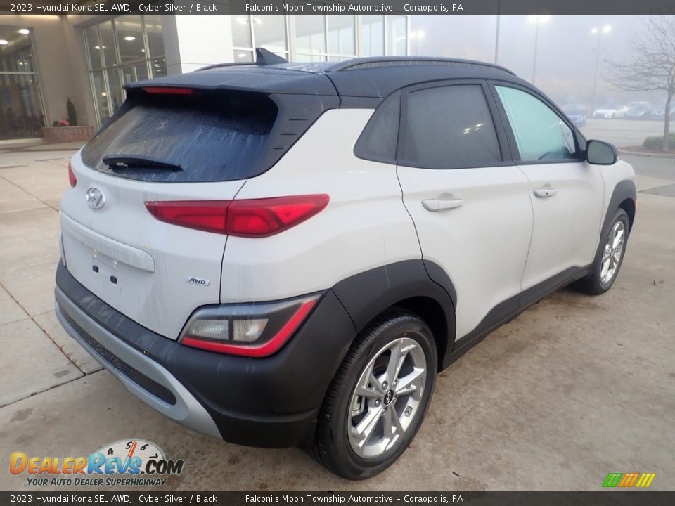 2023 Hyundai Kona SEL AWD Cyber Silver / Black Photo #2