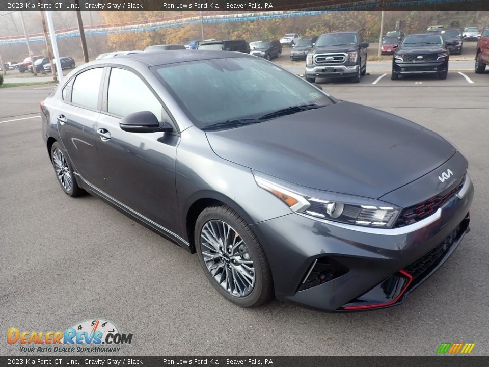 Front 3/4 View of 2023 Kia Forte GT-Line Photo #2