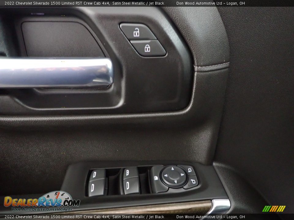 2022 Chevrolet Silverado 1500 Limited RST Crew Cab 4x4 Satin Steel Metallic / Jet Black Photo #13