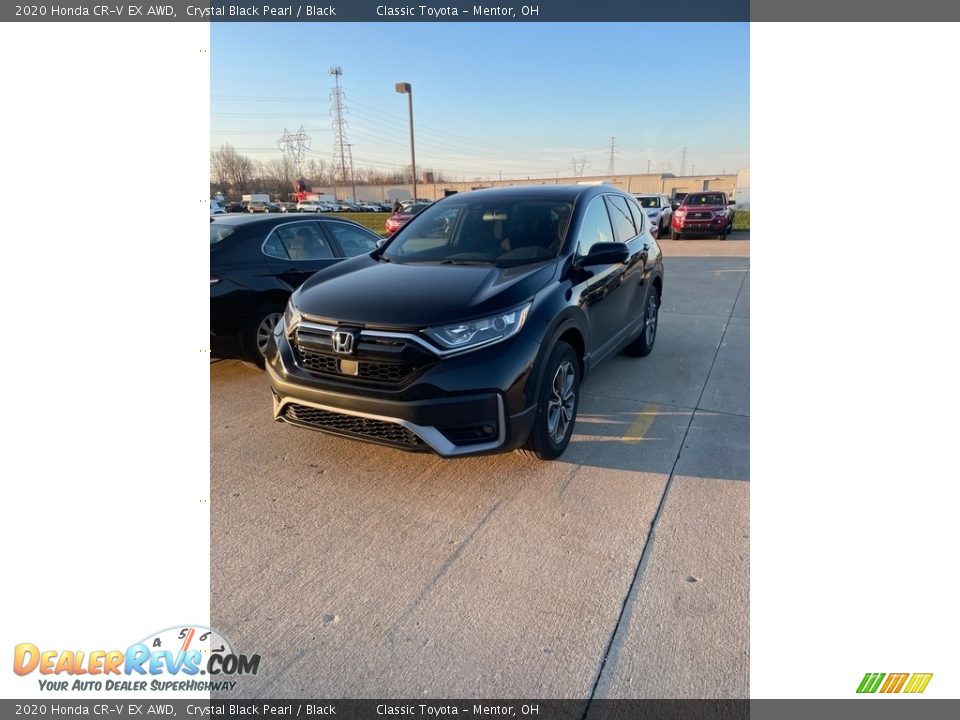 2020 Honda CR-V EX AWD Crystal Black Pearl / Black Photo #1