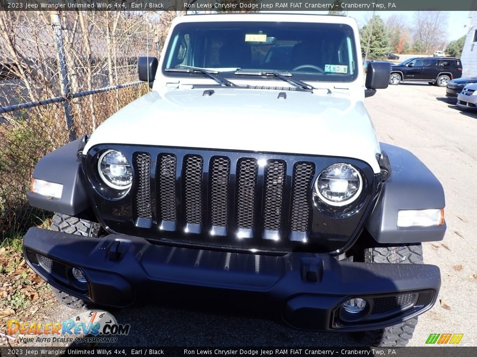 2023 Jeep Wrangler Unlimited Willys 4x4 Earl / Black Photo #2