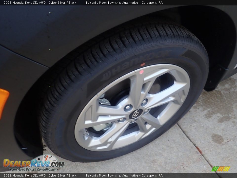 2023 Hyundai Kona SEL AWD Cyber Silver / Black Photo #10