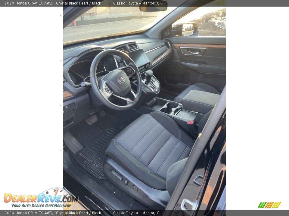 2020 Honda CR-V EX AWD Crystal Black Pearl / Black Photo #3