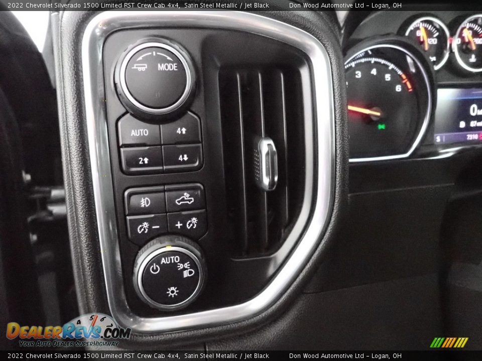 2022 Chevrolet Silverado 1500 Limited RST Crew Cab 4x4 Satin Steel Metallic / Jet Black Photo #16