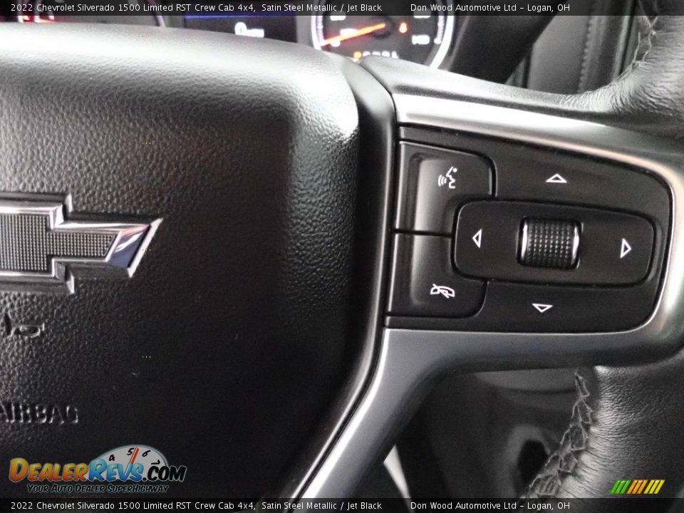 2022 Chevrolet Silverado 1500 Limited RST Crew Cab 4x4 Satin Steel Metallic / Jet Black Photo #18